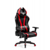 Diablo Chairs - Detské kreslo Diablo Kids X-Horn 2.0: čierno-červené Diablo Chairs - Detské kreslo Diablo Kids X-Horn 2.0: čierno-červené