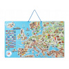 Woody magnetická mapa Európy spoločenská hra 3v1 ČJ Woody magnetická mapa Európy spoločenská hra 3v1 ČJ