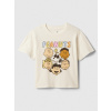 GAP Detské tričko Gap & Peanuts Snoopy Biela XS GAP Detské tričko Gap & Peanuts Snoopy Biela XS