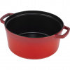 Staub La Cocotte 28cm rund, Kirsch-rot, Gusseisen Staub La Cocotte 28cm rund, Kirsch-rot, Gusseisen