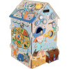 eliNeli Activity board domček svietiaci Pirát pastel eliNeli Activity board domček svietiaci Pirát pastel