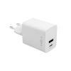 Sieťová nabíjačka FIXED Mini s USB-C a USB výstupom, podpora PD, 45W, biela Sieťová nabíjačka FIXED Mini s USB-C a USB výstupom, podpora PD, 45W, biela