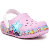 Crocs Sandále FL Star Band Clog 207075-6GD Fialová Crocs Sandále FL Star Band Clog 207075-6GD Fialová
