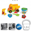 WADER 70340 Happy Summer - Multi Truck sklápač so súpravou piesku na vedierku WADER 70340 Happy Summer - Multi Truck sklápač so súpravou piesku na vedierku