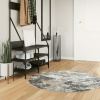 zahrada-XL Koberec prateľný viacfarebný Ø 120 cm protišmykový 136596 zahrada-XL Koberec prateľný viacfarebný Ø 120 cm protišmykový 136596
