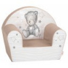 Detské kresielko, pohovka LUX Teddy Star Baby Nellys, béžové Detské kresielko, pohovka LUX Teddy Star Baby Nellys, béžové