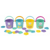 Playgro Počítání s barevnými skládacími kyblíčky Playgro Počítání s barevnými skládacími kyblíčky