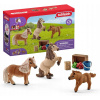 Schleich 41432 Set shetlandských poníkov s doplnkami Schleich 41432 Set shetlandských poníkov s doplnkami