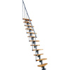 Minka STAIRS Modulové schodisko Nizza buk/sivá, 293,8 cm Minka STAIRS Modulové schodisko Nizza buk/sivá, 293,8 cm