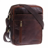 Pánska kožená taška cez rameno Sendi Design B-713 hnedá Pánska kožená taška cez rameno Sendi Design B-713 hnedá