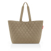 Taška cez rameno Reisenthel Classic shopper XL Rhombus olive Taška cez rameno Reisenthel Classic shopper XL Rhombus olive