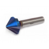 Trojbritý záhlbník 15mm 90 ° HSS-XE BLUE-TEC DIN335C 3-PL , Karnasch KCH-201745160 Trojbritý záhlbník 15mm 90 ° HSS-XE BLUE-TEC DIN335C 3-PL , Karnasch KCH-201745160