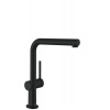 Hansgrohe Dřezová baterie Talis s otočným ramínkem matná černá 72840670 Hansgrohe Dřezová baterie Talis s otočným ramínkem matná černá 72840670