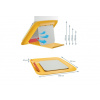 LEITZ Nastavitelný stojan pod notebook ERGO Cosy, teplá žlutá LEITZ Nastavitelný stojan pod notebook ERGO Cosy, teplá žlutá