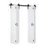 Vevor Dvojkrídlové skladacie posuvné dvere mdf 1219×2134 mm, biele MZBXHX4884INENMFD001V0 Vevor Dvojkrídlové skladacie posuvné dvere mdf 1219×2134 mm, biele MZBXHX4884INENMFD001V0