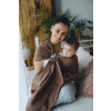 Little Frog ring sling Pure Linen - Bali Wood - M (2 m) Little Frog ring sling Pure Linen - Bali Wood - M (2 m)