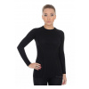 Brubeck Dámske tričko dlhý rukáv z vlny merino ACTIVE WOOL čierne Veľkosť: XL Brubeck Dámske tričko dlhý rukáv z vlny merino ACTIVE WOOL čierne Veľkosť: XL