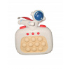 Quick push video hry - pop it hra - astronaut-Biely Quick push video hry - pop it hra - astronaut-Biely
