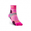 BRIDGEDALE Trail Run UL T2 CS 3/4 Crew Pink; běžecké ponožky BRIDGEDALE Trail Run UL T2 CS 3/4 Crew Pink; běžecké ponožky