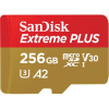 SanDisk 214502 Extreme PLUS microSDXC 256 GB + SD Adapter 200 MB s and 140 MB s SanDisk 214502 Extreme PLUS microSDXC 256 GB + SD Adapter 200 MB s and 140 MB s