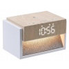 IMMAX LED budík DECENT/ bezdrátové nabíjení/ bílým šum/ 20W/ vstup 9V/2,22/12V/1,67A (PD 20W)/ 30lm/ USB-C/ hnědo 09114L IMMAX LED budík DECENT/ bezdrátové nabíjení/ bílým šum/ 20W/ vstup 9V/2,22/12V/1,67A (PD 20W)/ 30lm/ USB-C/ hnědo 09114L