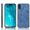 Kožený kryt na Honor 9X Lite - Modrá Kožený kryt na Honor 9X Lite - Modrá