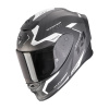 Integrální helma Scorpion Exo-R1 Evo Carbon Air Propel černá/stříbrná 2XL Integrální helma Scorpion Exo-R1 Evo Carbon Air Propel černá/stříbrná 2XL