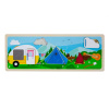 Bigjigs Toys Senzorické puzzle kempovanie v prírode Bigjigs Toys Senzorické puzzle kempovanie v prírode