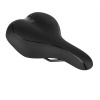 sedlo FORCE COMFORT GEL turistické, černé sedlo FORCE COMFORT GEL turistické, černé
