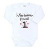 Body s potiskem New Baby Moje babička je prostě jednička Body s potiskem New Baby Moje babička je prostě jednička