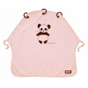 KURTIS Ochranný kryt do kočíka a autosedačky PANDA Rose KURTIS Ochranný kryt do kočíka a autosedačky PANDA Rose