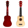 Drevené ukulele pre deti, 4 nylonové struny od ECOTOYS Drevené ukulele pre deti, 4 nylonové struny od ECOTOYS