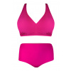 Gerrard Pink plavky pre plnoštíhle S973 5XL ružová Gerrard Pink plavky pre plnoštíhle S973 5XL ružová