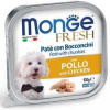 MONGE FRESH - paštéta a kúsky s kuracím 100 g pre psov MONGE FRESH - paštéta a kúsky s kuracím 100 g pre psov