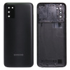 Samsung Galaxy A03s (SM-A037G) zadný kryt + kryt fotoaparátu, farba čierna (Black) Samsung Galaxy A03s (SM-A037G) zadný kryt + kryt fotoaparátu, farba čierna (Black)