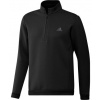 Pánska golfová mikina Adidas Auth Quarter Zip Layer LC M Čierna Pánska golfová mikina Adidas Auth Quarter Zip Layer LC M Čierna