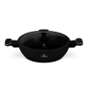 Pánev hluboká s titanovým povrchem a poklicí 28 cm Black Rose Collection BH-8356 Pánev hluboká s titanovým povrchem a poklicí 28 cm Black Rose Collection BH-8356
