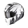 Prilba Scorpion EXO-COMBAT II MARAUDER Matt Black White Veľkosť: XXL (63-64 cm) Prilba Scorpion EXO-COMBAT II MARAUDER Matt Black White Veľkosť: XXL (63-64 cm)