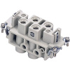 HARTING Han® K4/2-BU-S 09380062701 konektorová vložka, zásuvka, seria Han® Com, 1 ks; 09380062701 HARTING Han® K4/2-BU-S 09380062701 konektorová vložka, zásuvka, seria Han® Com, 1 ks; 09380062701