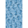 KÚPEĽŇOVÁ PREDLOŽKA Š.65CM - 15M ROLKA MOTÍV - STOPY Modré KÚPEĽŇOVÁ PREDLOŽKA Š.65CM - 15M ROLKA MOTÍV - STOPY Modré