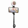 LED prstencová lampa + statív teleskopická tyč na selfie stick diaľkové ovládanie LED prstencová lampa + statív teleskopická tyč na selfie stick diaľkové ovládanie