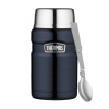 Thermos Style - termoska na jedlo so skladacou lyžicou a šálkou 710 ml - tmavomo Veľkosť: ks Thermos Style - termoska na jedlo so skladacou lyžicou a šálkou 710 ml - tmavomo Veľkosť: ks