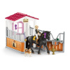 Schleich Hračka Stáj s koněm klubová, Tori + Princess Schleich Hračka Stáj s koněm klubová, Tori + Princess