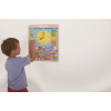 Bigjigs Toys Anglický magnetický kalendár s hodinami Bigjigs Toys Anglický magnetický kalendár s hodinami