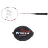 Badmintonová raketa WISH Steeltec 9, červená Badmintonová raketa WISH Steeltec 9, červená