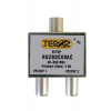 Antenný rozbočovač 2TV IEC (feritový) Teroz Antenný rozbočovač 2TV IEC (feritový) Teroz