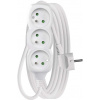 Emos P0315R, predlžovací kábel 5m, 3 zásuvky, PVC, biely, 1,5 mm2 P0315R Emos P0315R, predlžovací kábel 5m, 3 zásuvky, PVC, biely, 1,5 mm2 P0315R