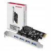 Radič AXAGON PCIe PCEU-430RS, 4x USB 3.2 port, 5 Gbps, Renesas PD720201 (Radič Axagon PCIe PCEU-430RS, 4x USB 3.2 port, 5 Gb/s, Renesas PD720201) Radič AXAGON PCIe PCEU-430RS, 4x USB 3.2 port, 5 Gbps, Renesas PD720201 (Radič Axagon PCIe PCEU-430RS, 4x USB 3.2 port, 5 Gb/s, Renesas PD720201)
