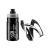 ELITE fľaša+košík - CEO 350 ml - čierna ELITE fľaša+košík - CEO 350 ml - čierna
