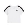Dámske Tričko s krátkym rukávom PUMA T7 BABY TEE 62980202 – Biela Dámske Tričko s krátkym rukávom PUMA T7 BABY TEE 62980202 – Biela